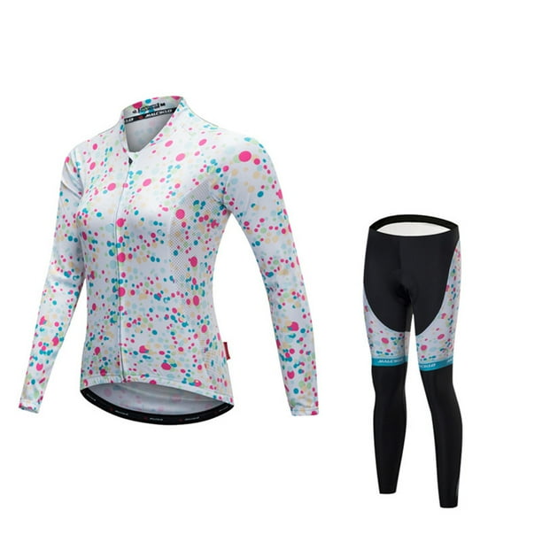 Women Cycling Jersey pants Set Bike MTB Long Sleeve Spring Clothing Jackets Women Cycling Jersey pants Set Bike MTB Long Sleeve Spring Clothing Jackets